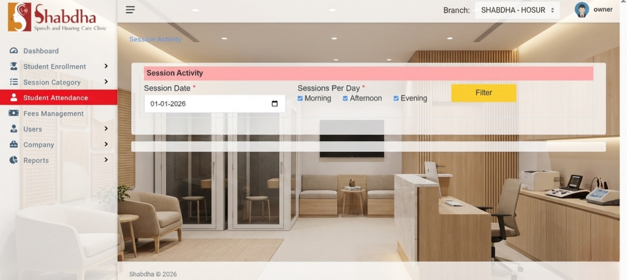 Attendance & Session Tracking