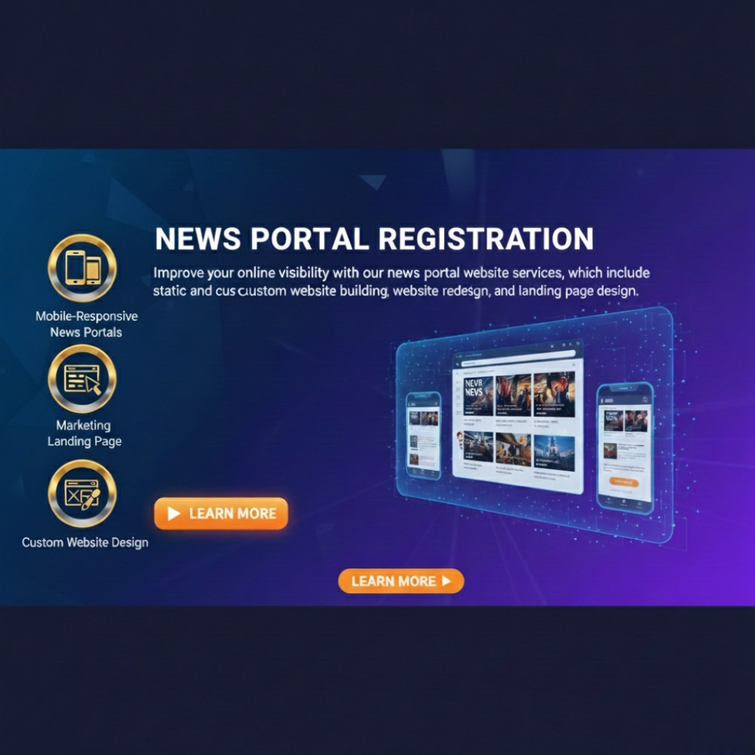 News Portal Registration